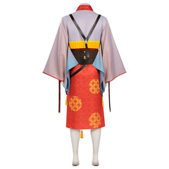 Demon Slayer Zenitsu Agatsuma Kostüm Kimetsu No Yaiba Feuerpferd Jahr Zenitsu Outfits