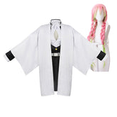 Demon Slayer Kimetsu no Yaiba Mitsuri Kanroji Kostüm Cosplay Kostüm Set
