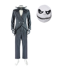 Der Albtraum vor Weihnachten The Nightmare Before Christmas Jack Skellington Kostüm Cosplay Kostüm Weihnachtskleid