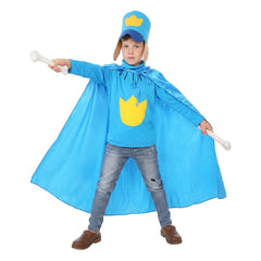 Dog Man Kinder blau Kostüm Set Dog Man: Wau gegen Miau Outfit