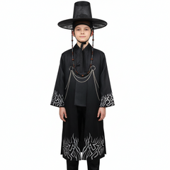 Kinder Junge Jinu Saja Kostüm Set Saja Boys Jinu Cosplay Outfits