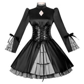 Fate/Grand Order Artoria Pendragon schwarz Kleid Cosplay Outfit