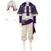 Fu Orostor lila Kostüm Set Gachiakuta Fu Orostor Cosplay Outfit