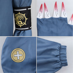 Guita blau Overall Gachiakuta Guita Cosplay Outfits