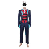 Hazbin Hotel 2025 Vox blau Kostüm Set Vincent Whittman Outfit