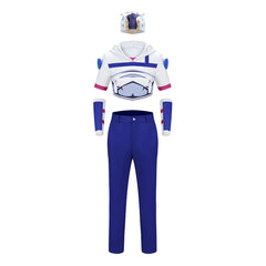 JoJo‘s Bizarre Adventure Johnny Joestar blau Kostüm Set Cosplay Outfit