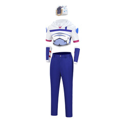 JoJo‘s Bizarre Adventure Johnny Joestar blau Kostüm Set Cosplay Outfit