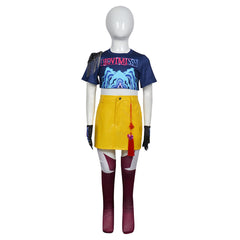 Kinder Mädchen Trio Girlgroup Superstar Dämonenjägerin Mira Cosplay Outfits