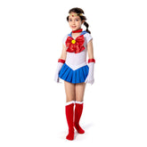 Sailor Moon Kinder Tsukino Usagi Kostüm Mädchen Halloween Karneval Kostüm