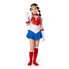 Sailor Moon Kinder Tsukino Usagi Kostüm Mädchen Halloween Karneval Kostüm