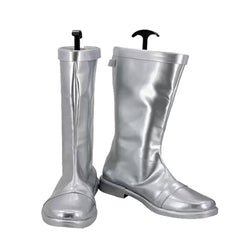 Masked Rider Stiefel silber Cosplay Schuhe