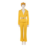 Miss Valentine gelb Outfit One Piece Mikita Cosplay Kostüm Halloween Karneval Outfits