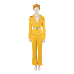 Miss Valentine gelb Outfit One Piece Mikita Cosplay Kostüm Halloween Karneval Outfits