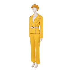 Miss Valentine gelb Outfit One Piece Mikita Cosplay Kostüm Halloween Karneval Outfits