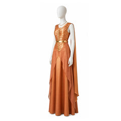Mon Mothma gelb Kleid ST Double-M Cosplay Kostüm