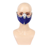 Mortal Kombat II (2026) Prinzessin Kitana blau Maske Cosplay Requisite