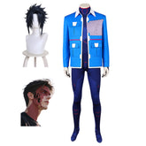 Nomad Netrunner D Kostüm Set Cyberpunk: Edgerunners 2 D Cosplay Outfit mit Perücke
