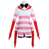 NEU Angel Dust Kömpfanzug Hazbin Hotel Angel Dust Cosplay Kostüm