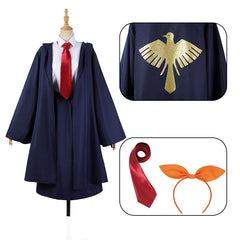 Mashle: Magic And Muscles Lemon Irvine Blau Schuluniform Cosplay Kostüm