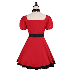 OSHI NO KO Ruby Hoshino rot Kleid Cosplay Kostüm