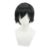 Olruggio schwarz kurz Perücke Witch Hat Atelier Olruggio Cosplay Perücke