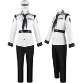 One Piece Marines Uniform Cosplay Halloween Karneval Kostüm Set