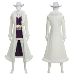 One Piece Nico Robin Kostüm Set Cosplay Kostüm Halloween Karneval Outfits
