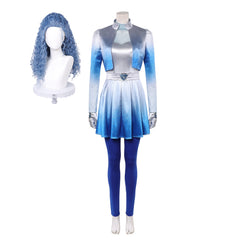 Chloe Charming blau Kostüm Set Descendants: Wicked Wonderland 2026 Chloe Cosplay Outfit