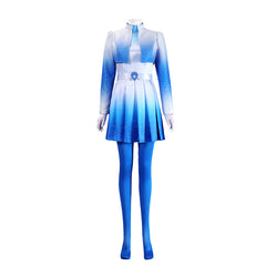 Prinzessin Chloe Charming Descendants: Wicked Wonderland (2026) Chloe blau Cosplay Kostüm