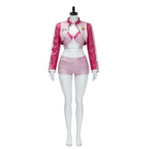Prinzessin Peach Kunstleder Kostüm Set The Super Mario Bros. Movie Peach Cosplay Outfit
