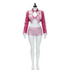 Prinzessin Peach Kunstleder Kostüm Set The Super Mario Bros. Movie Peach Cosplay Outfit