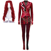 Red rot Descendants: Wicked Wonderland Kostüm Set Red Cosplay Outfit