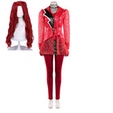 Red Kostüm Set Descendants: Wicked Wonderland 2026 Red Damen Cosplay Outfit