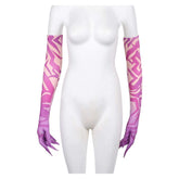 Trio Girlgroup Superstar Rumi 3D gedruckt Ärmel Dämonenjägerin Rumi Cosplay Requisite