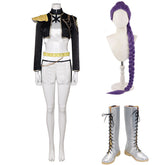 Rumi Golden Outfits KPOP Demon Hunters Girls Group HUNTRIX Rumi Cosplay Kostüm