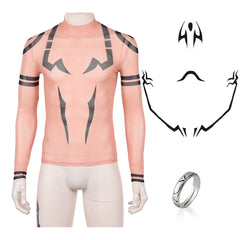Ryomen Sukuna Shirt Jujutsu Kaisen Ryomen Cosplay Outfit