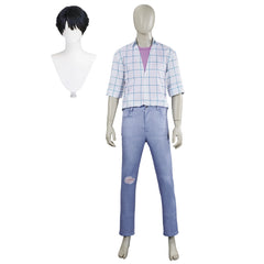 Boygroup Dämon Jinu weiß Outfits Dämon Jinu Cosplay Kostüm