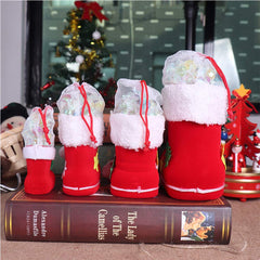 Santa Frohe Weihnachten Weihnachtssocken Weihnachtsdeko