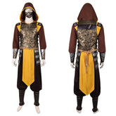 Scorpion Kostüm Set Mortal Kombat II Scorpion gelb Cosplay Outfits