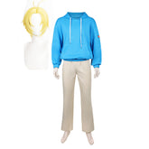 Shin Asakura blau Kostüm Sakamoto Days Shin Cosplay Outfit