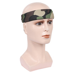 Stranger Things Lucas Sinclair Camo Headband Cosplay Requisite