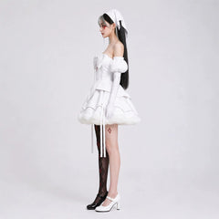 Sua weiß Kleid ALIEN STAGE Sua Cosplay Outfit