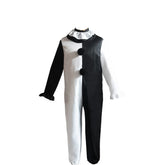 Terrifier Herren Kostüm Set Clown Schwarz Weiß Cosplay Outfit