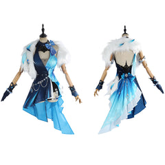Yelan Genshin Impact Cosplay Kostüm Halloween Karneval Outfits
