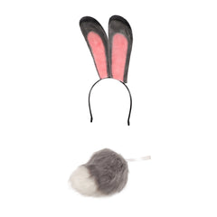 Zoomania Judy Nick Schwanz Ohrren Cosplay Requisite