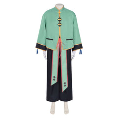 A‑Yuan grün Kostüm Set Link Click Season3 A‑Yuan Cosplay Outfit