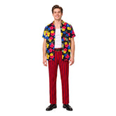 Ace Ventura Jr rot Kostüm Set Ace Ventura Jr.: Pet Detective Ace Ventura Jr Cosplay Outfit