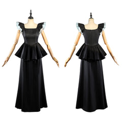 Akane Kurokawa schwarz Kleid Oshi no Ko Akane Cosplay Outfit