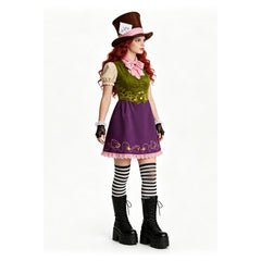 Alice lila Kostüm Set Alice in Wonderland Alice Cosplay Outfit