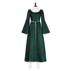 Alicent Hightower grün Kostüm Set House of the Dragon Alicent Hightower Cosplay Outfit